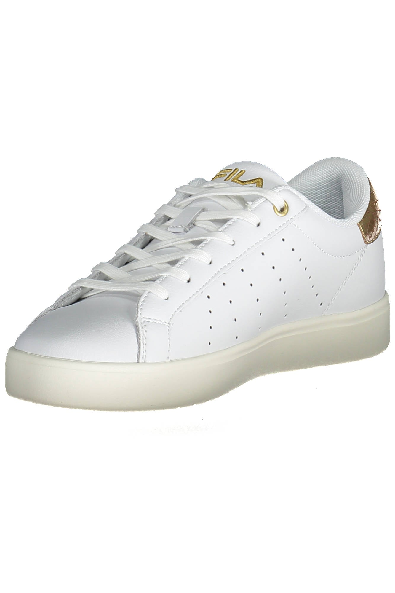 Fila White Polyester Sneaker - Fizigo