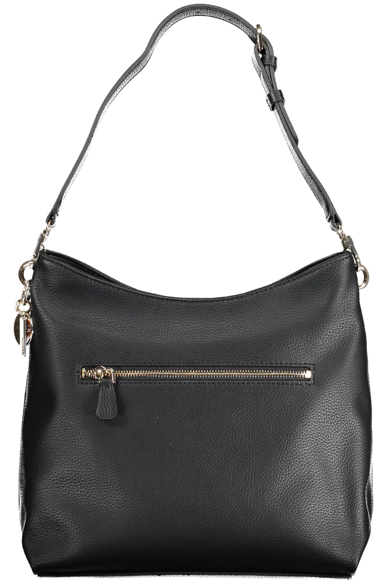 Guess Jeans Black Polyurethane Handbag - Fizigo