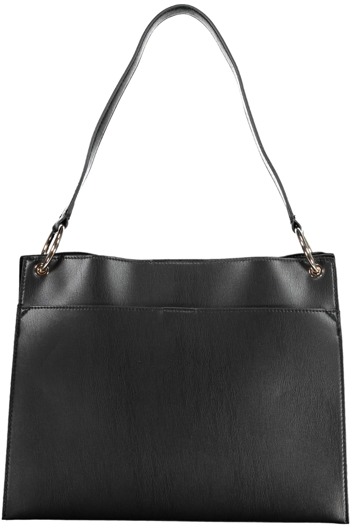 Guess Jeans Black Polyurethane Handbag - Fizigo
