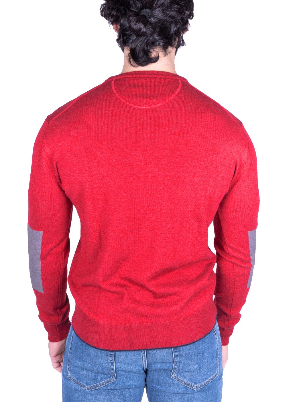 La Martina Red Cotton Sweater - Fizigo