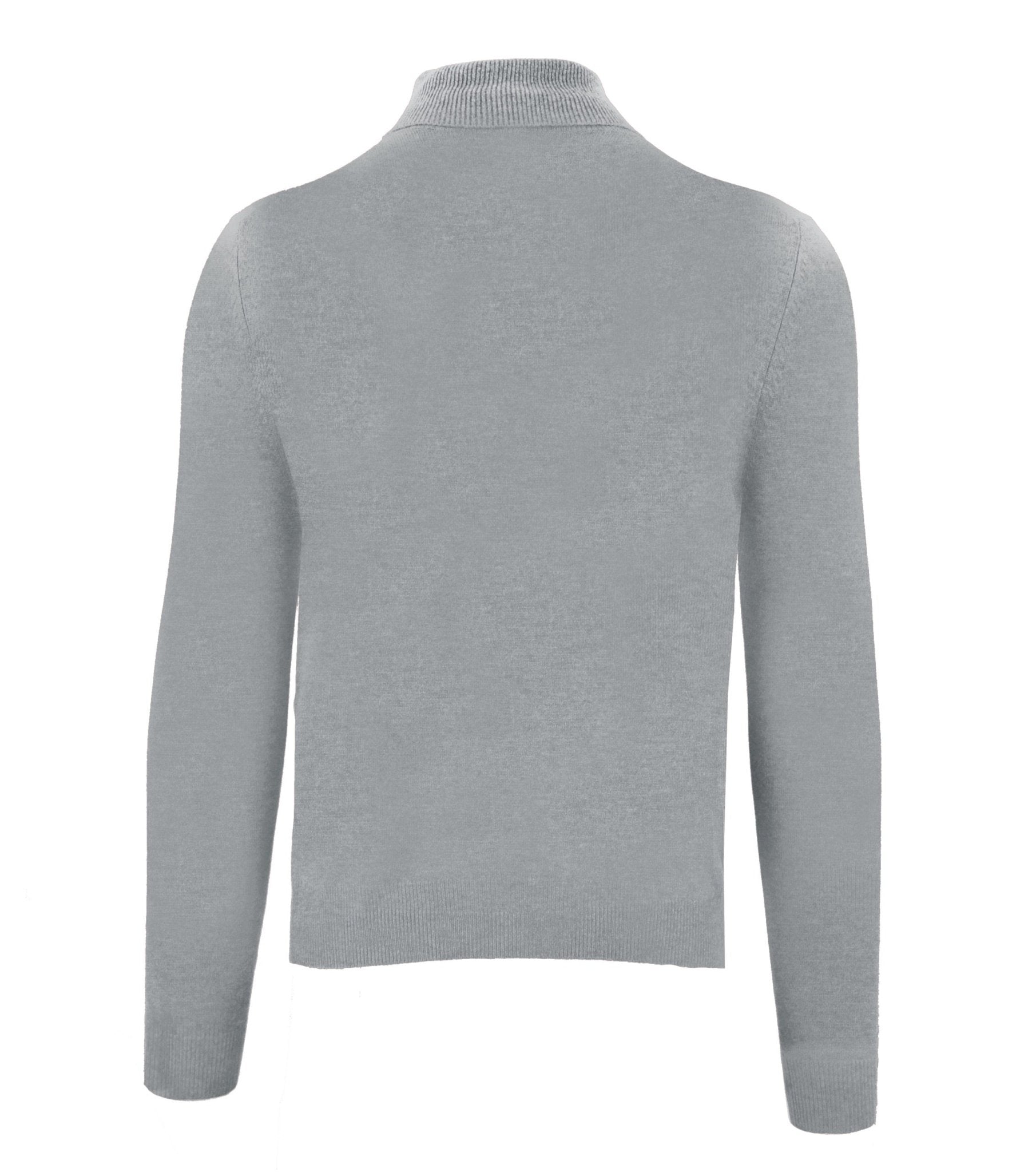 Malo Gray Cashmere Sweater - Fizigo