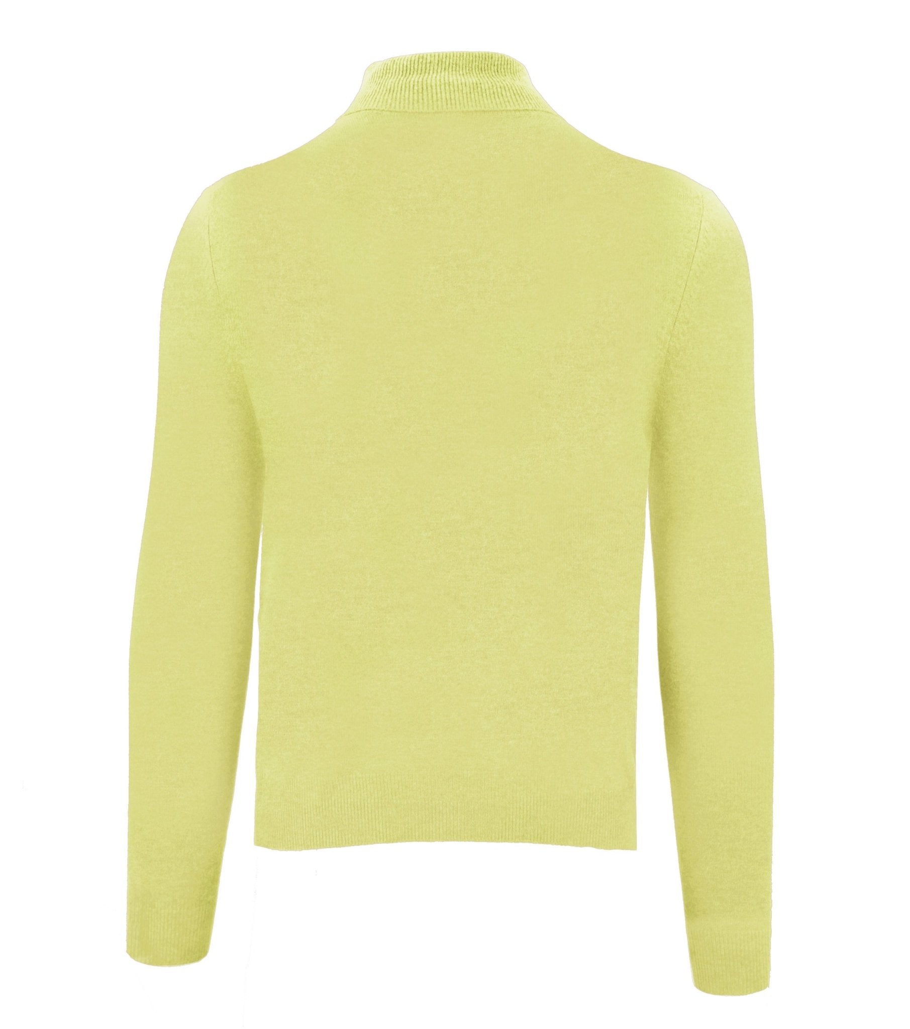 Malo Yellow Cashmere Sweater - Fizigo