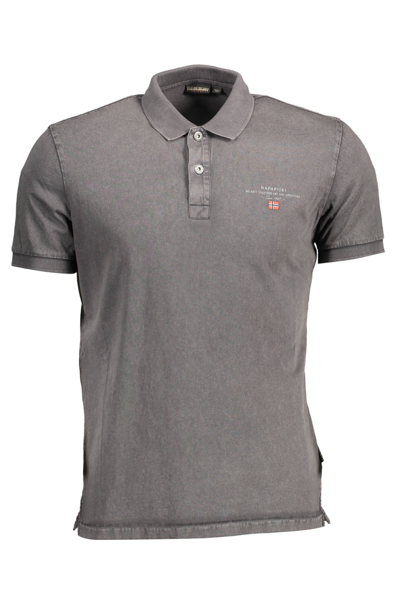 Napapijri Gray Polo Shirt - Fizigo