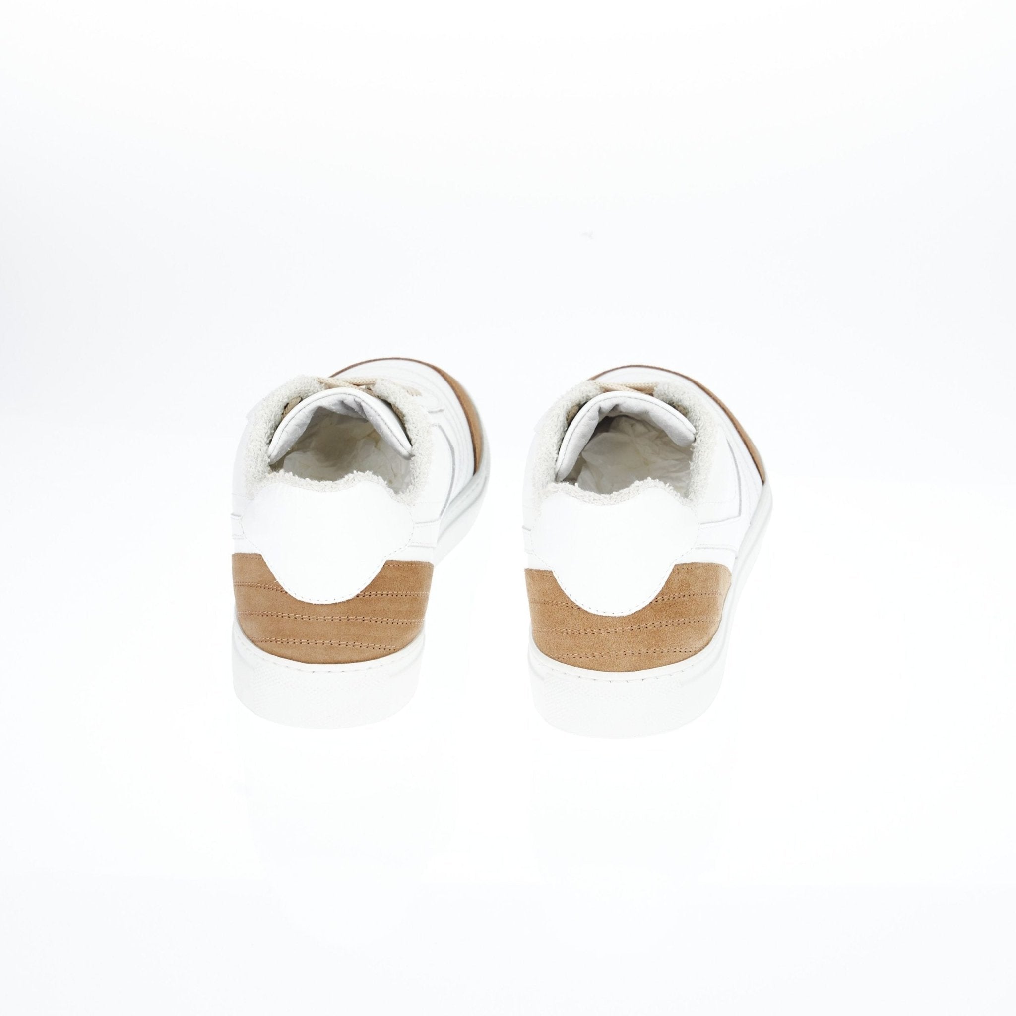 Pantofola D'Oro White Leather Sneaker - Fizigo