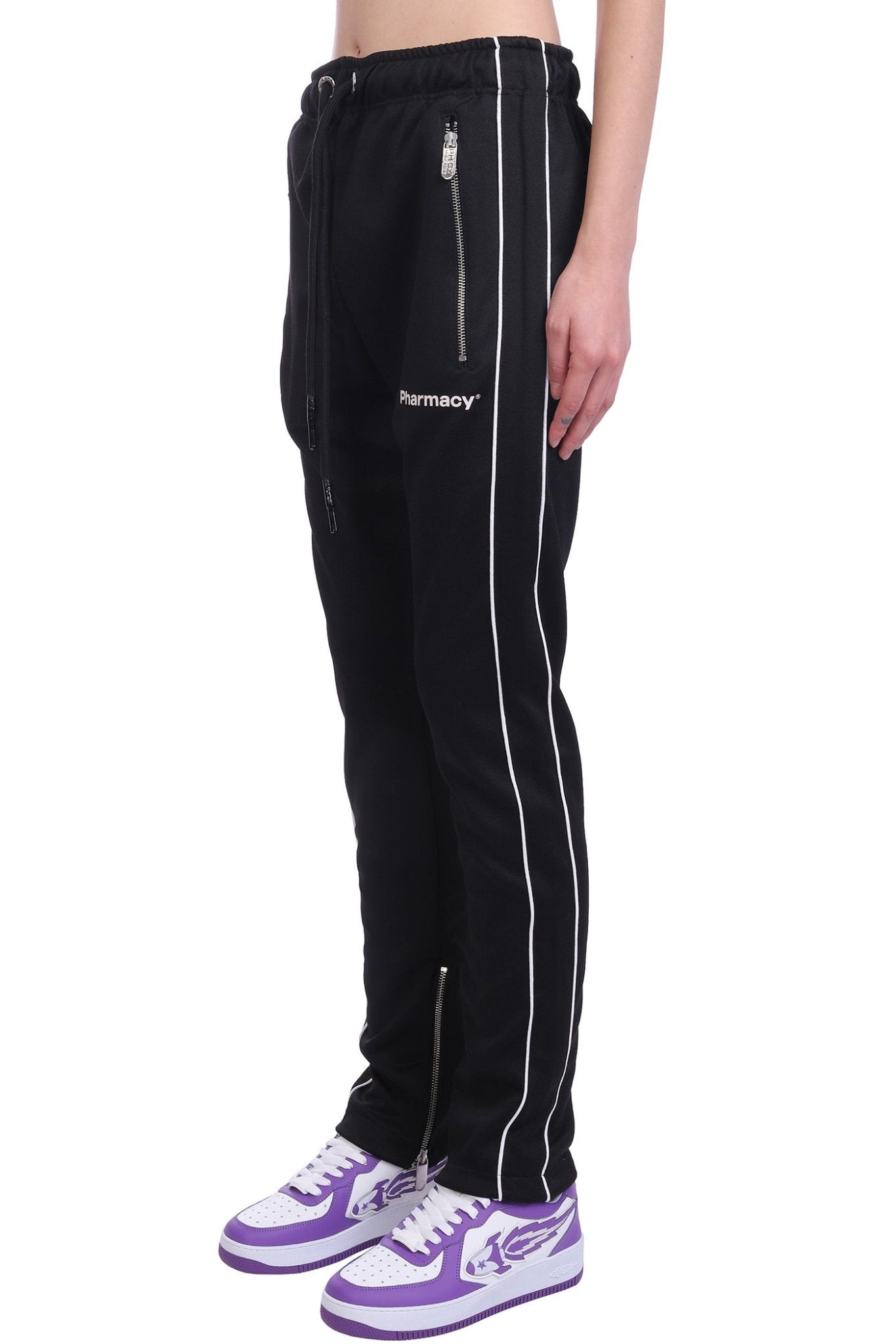 Pharmacy Industry Black Polyester Jeans & Pant - Fizigo