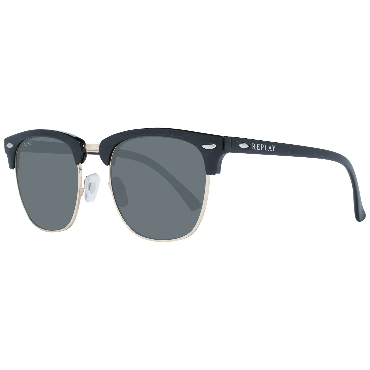 Replay Black Unisex Sunglasses - Fizigo