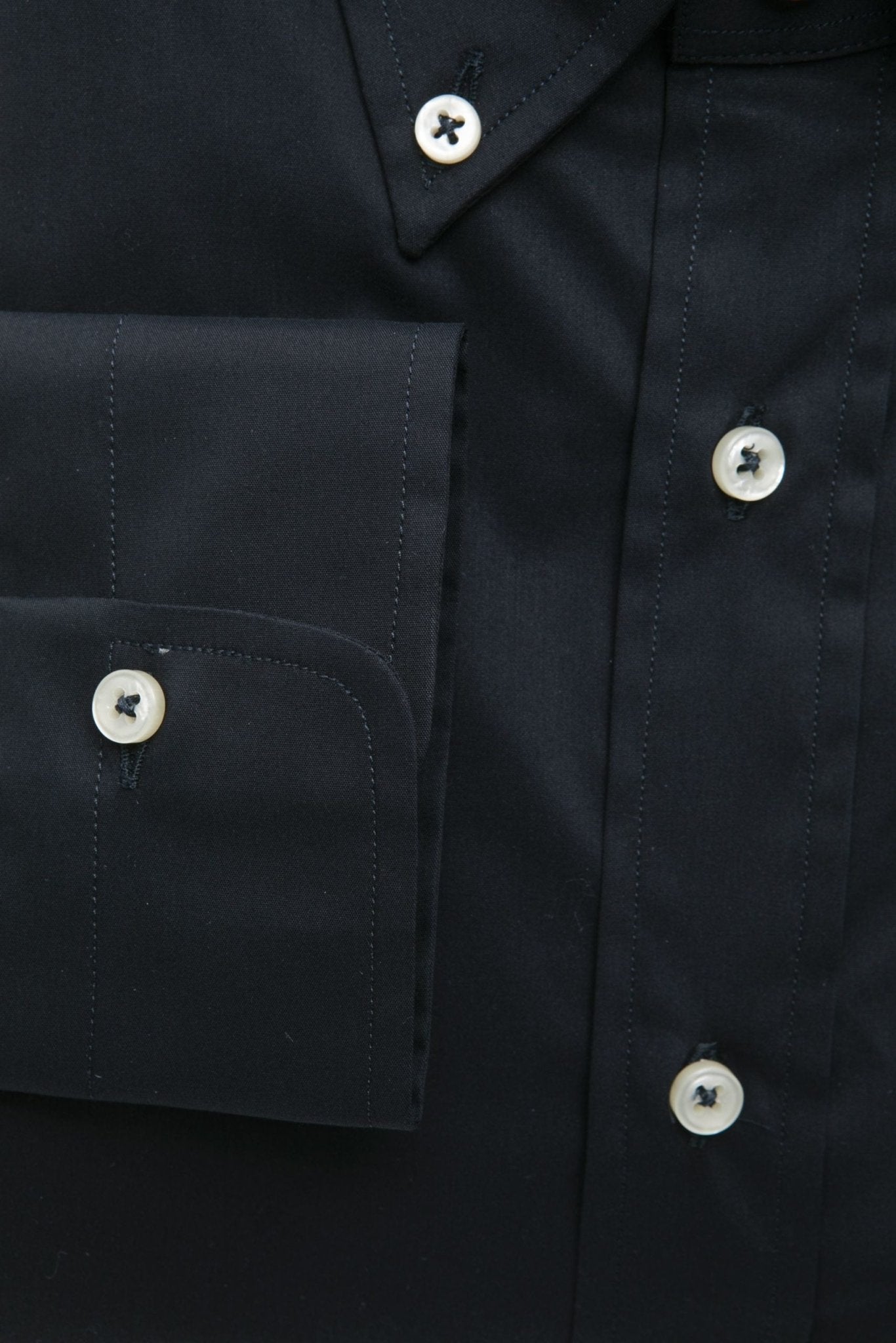 Robert Friedman Black Cotton Shirt - Fizigo