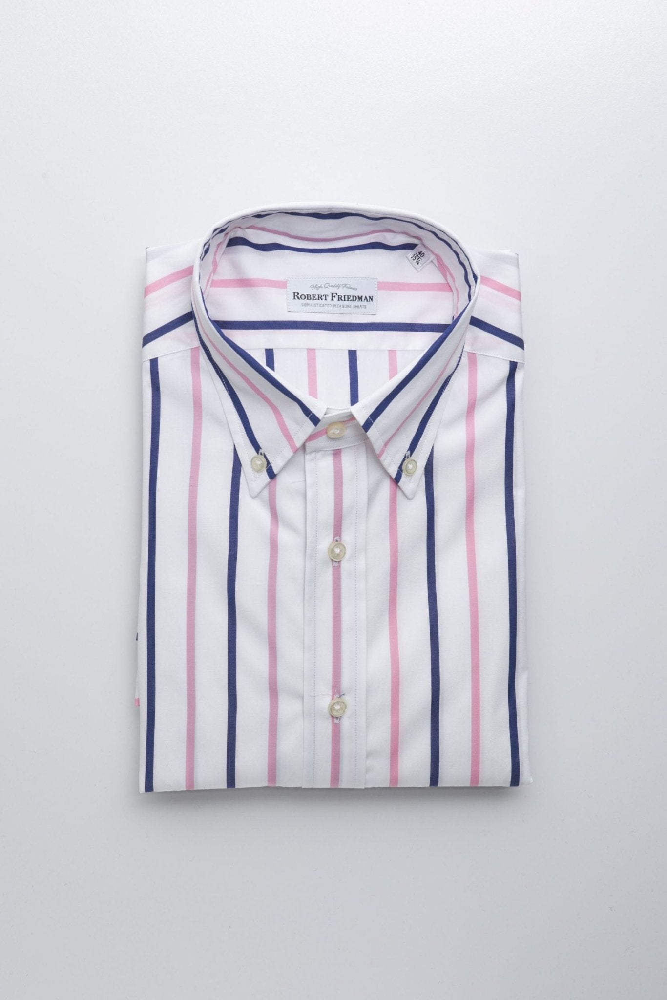 Robert Friedman White Cotton Shirt - Fizigo