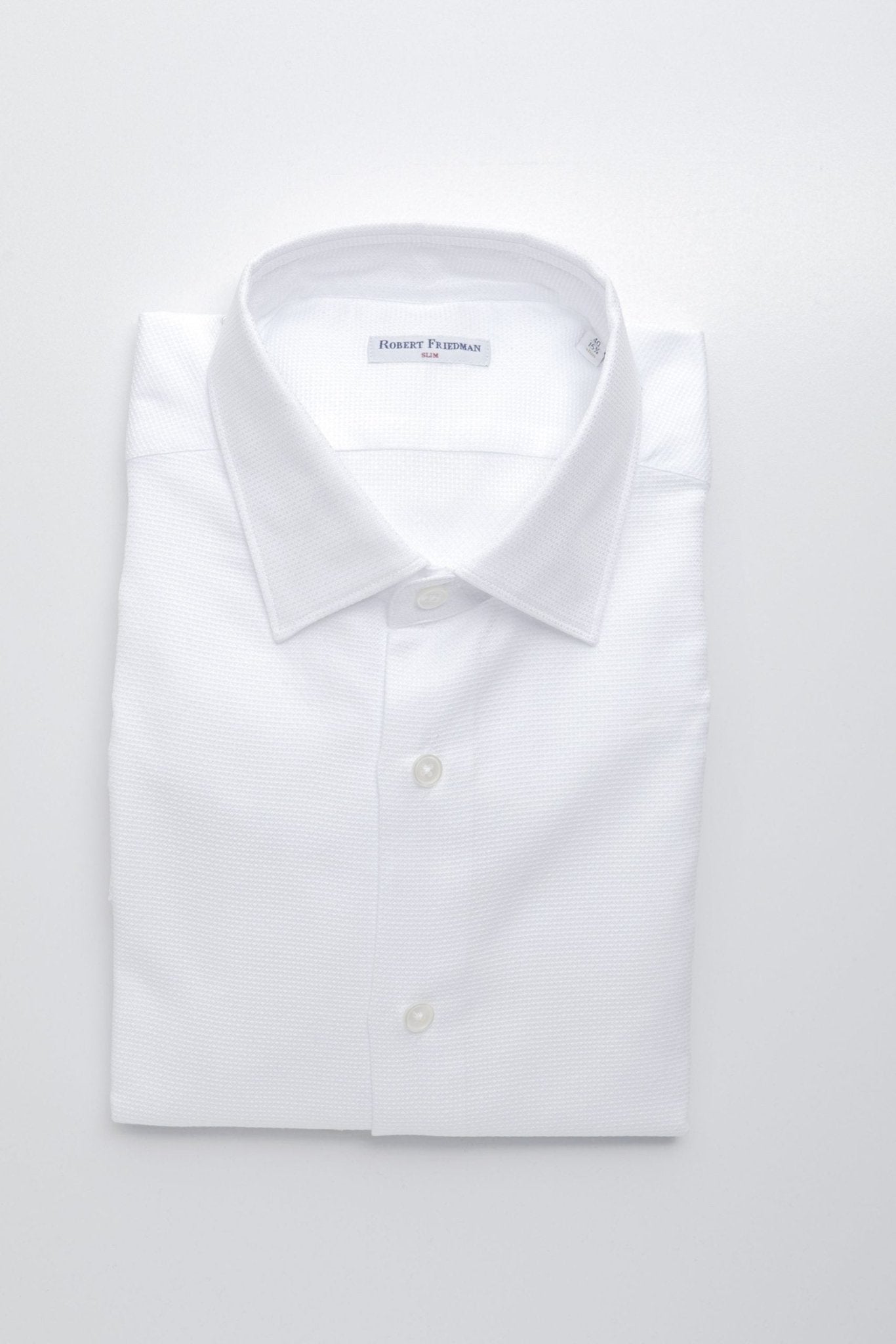 Robert Friedman White Cotton Shirt - Fizigo