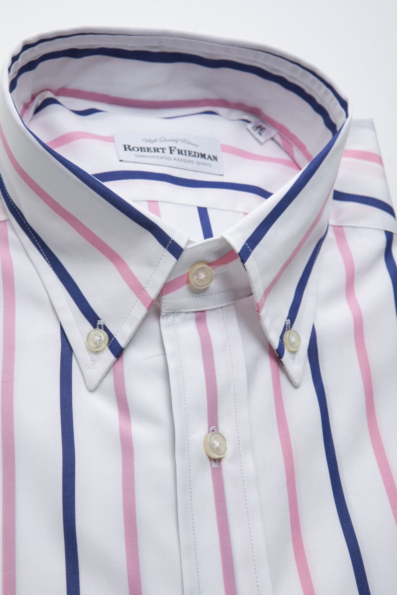 Robert Friedman White Cotton Shirt - Fizigo