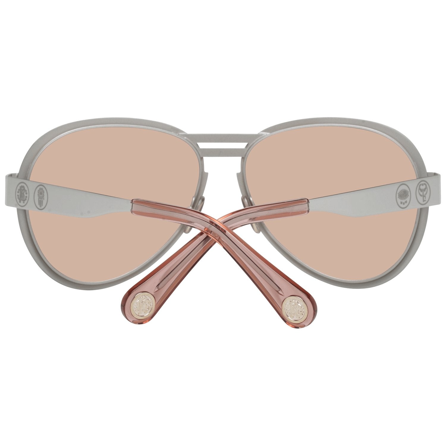 Roberto Cavalli Rose Gold Sunglasses for Woman - Fizigo