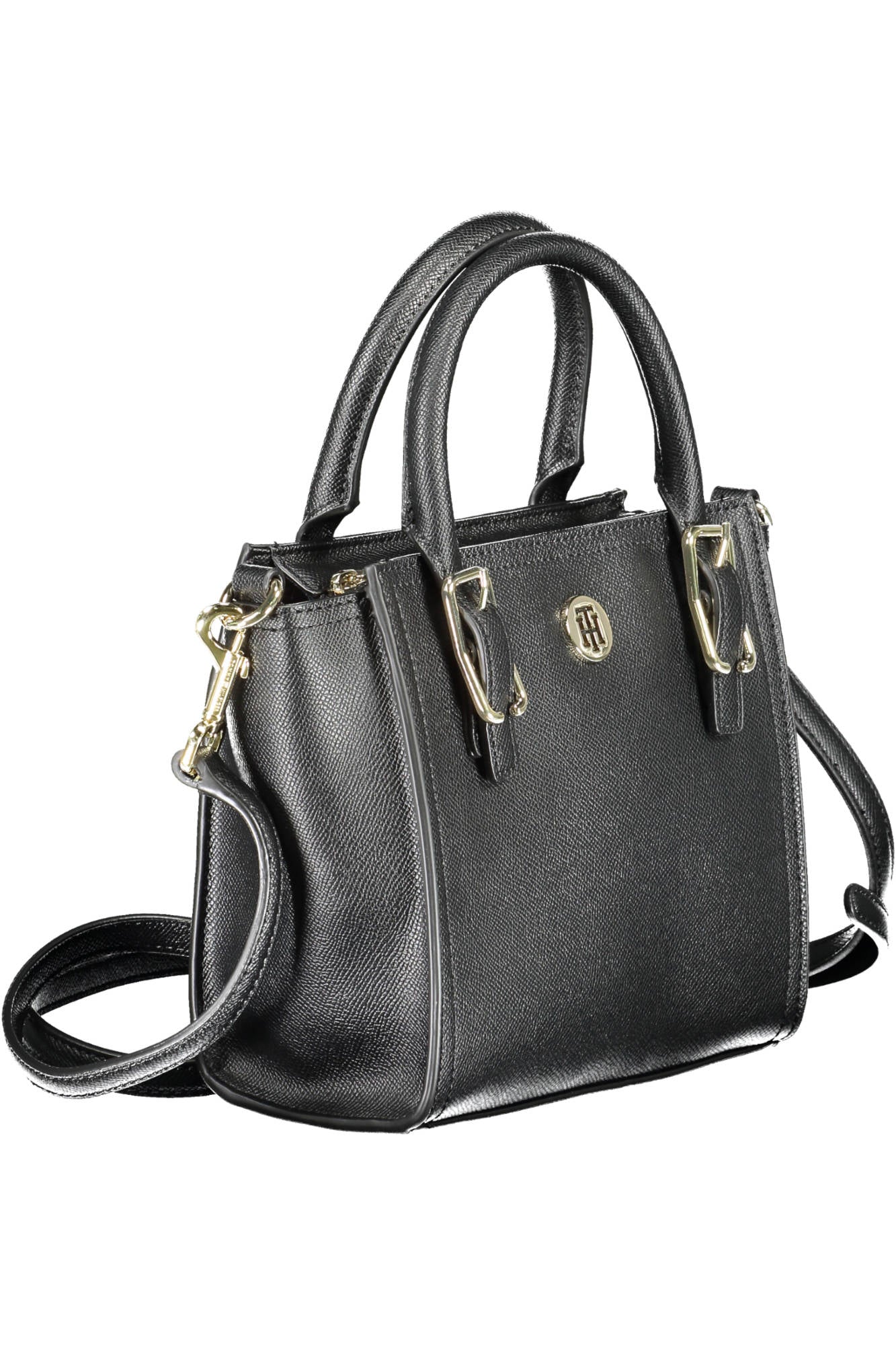 Tommy Hilfiger Black Handbag - Fizigo