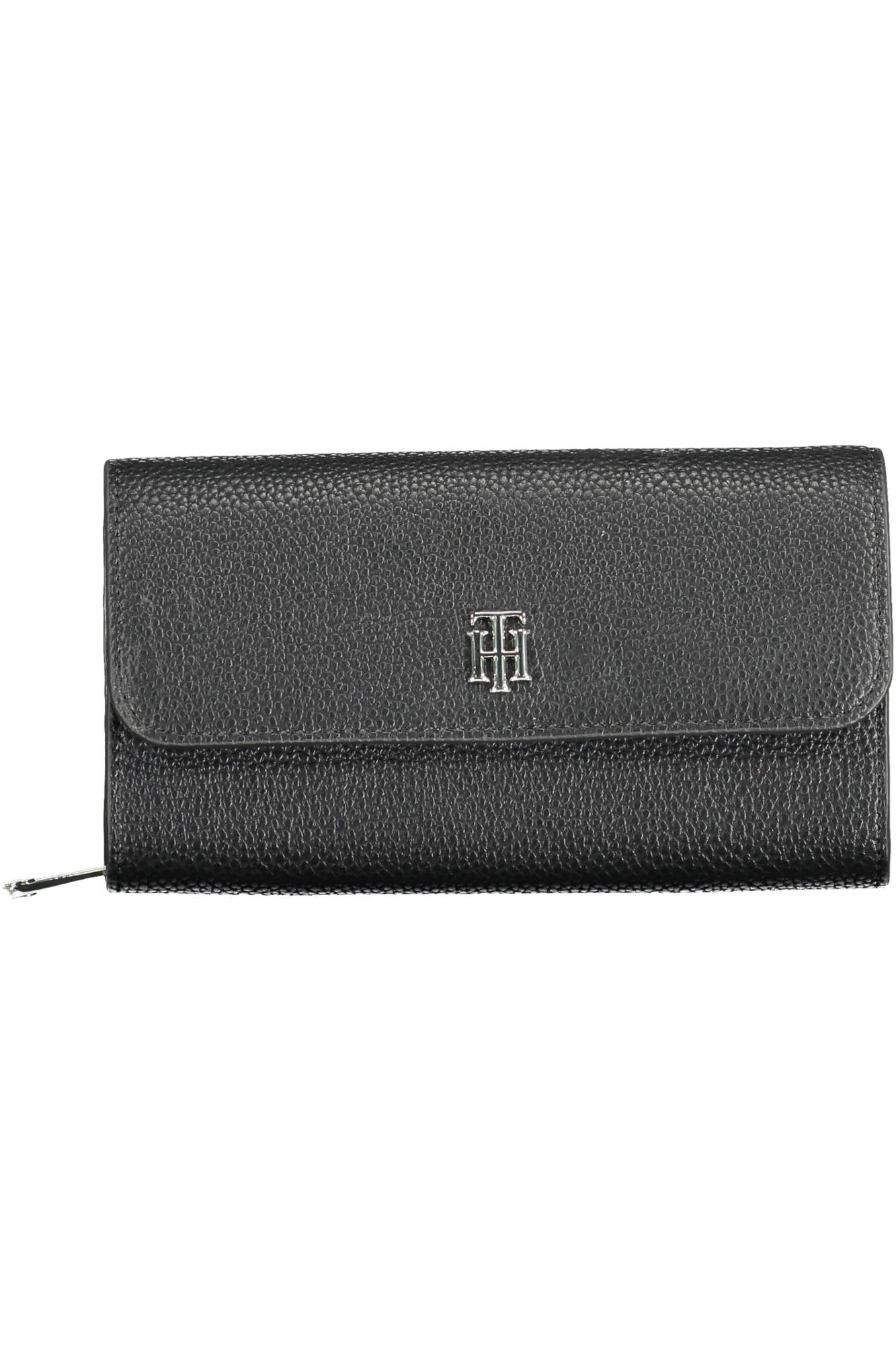 Tommy Hilfiger Black Polyurethane Wallet - Fizigo