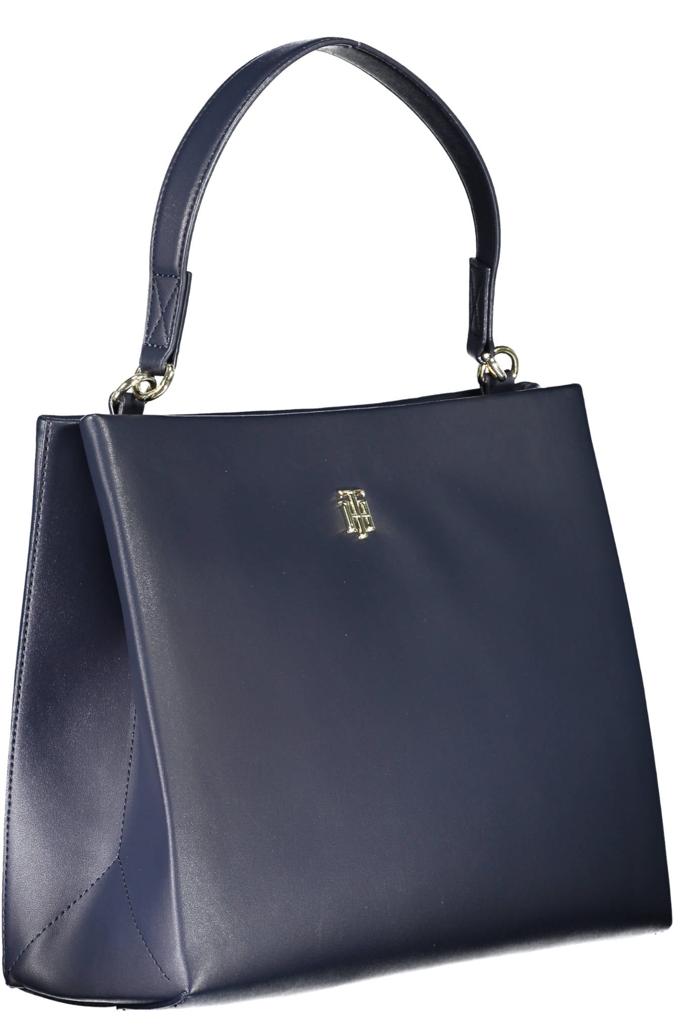 Tommy Hilfiger Blue Polyurethane Handbag - Fizigo