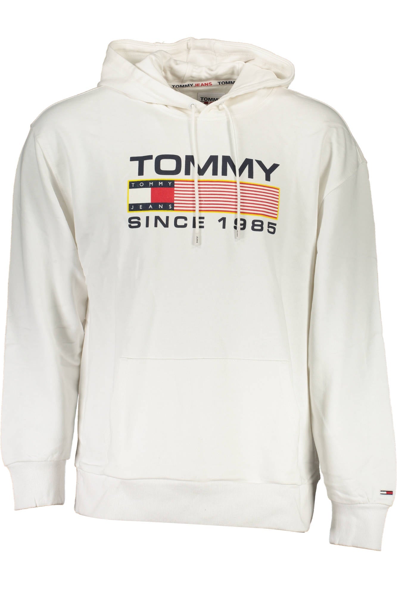 Tommy Hilfiger White Cotton Sweater - Fizigo