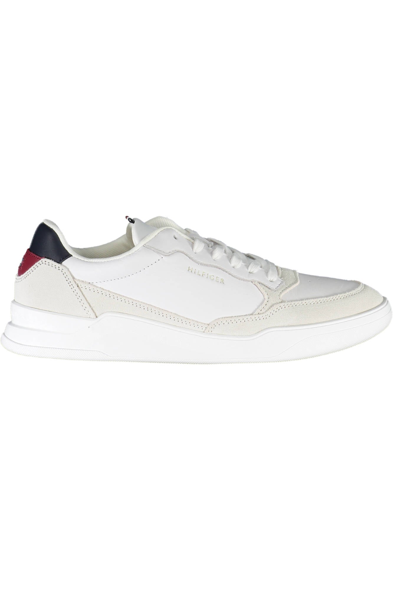 Tommy Hilfiger White Polyester Sneaker - Fizigo