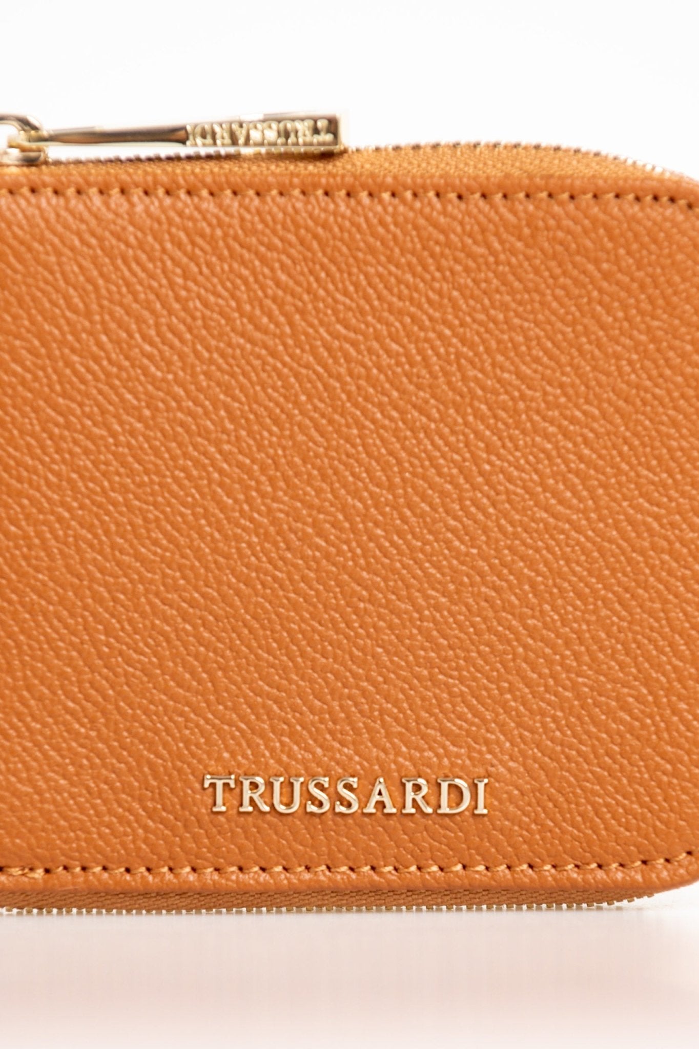 Trussardi Beige Leather Wallet - Fizigo