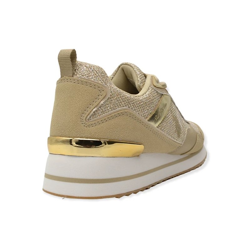 U.S. POLO ASSN. Beige Eco Fabric Sneaker - Fizigo