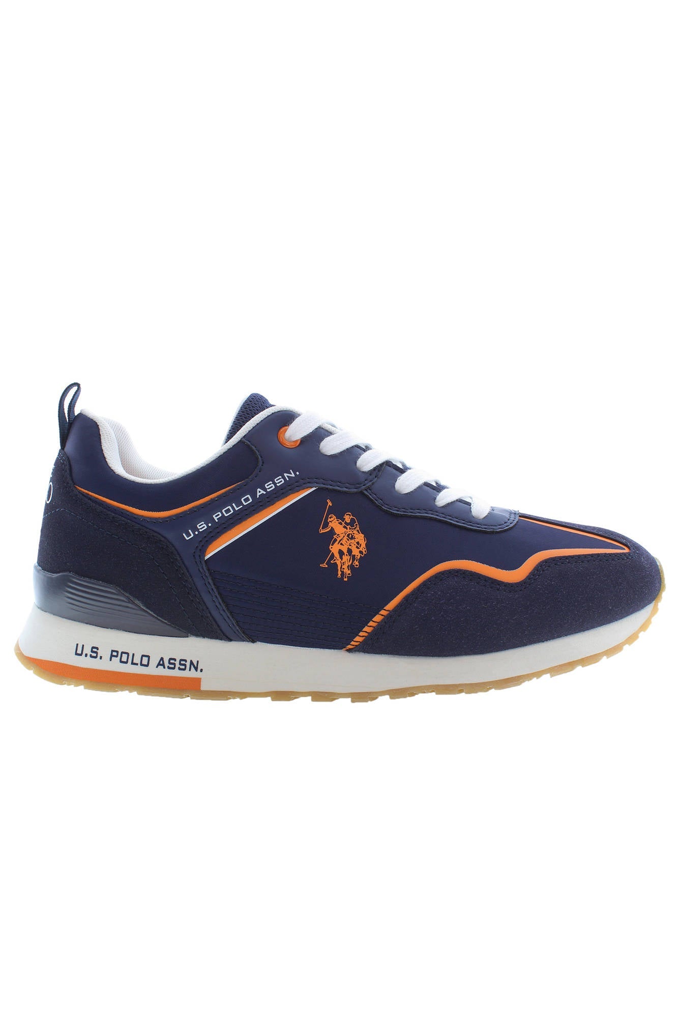 U.S. POLO ASSN. Blue Polyester Sneaker - Fizigo