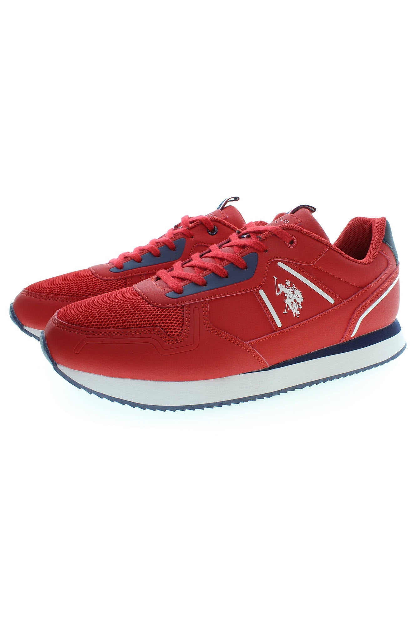 U.S. POLO ASSN. Red Polyester Sneaker$1 - Fizigo