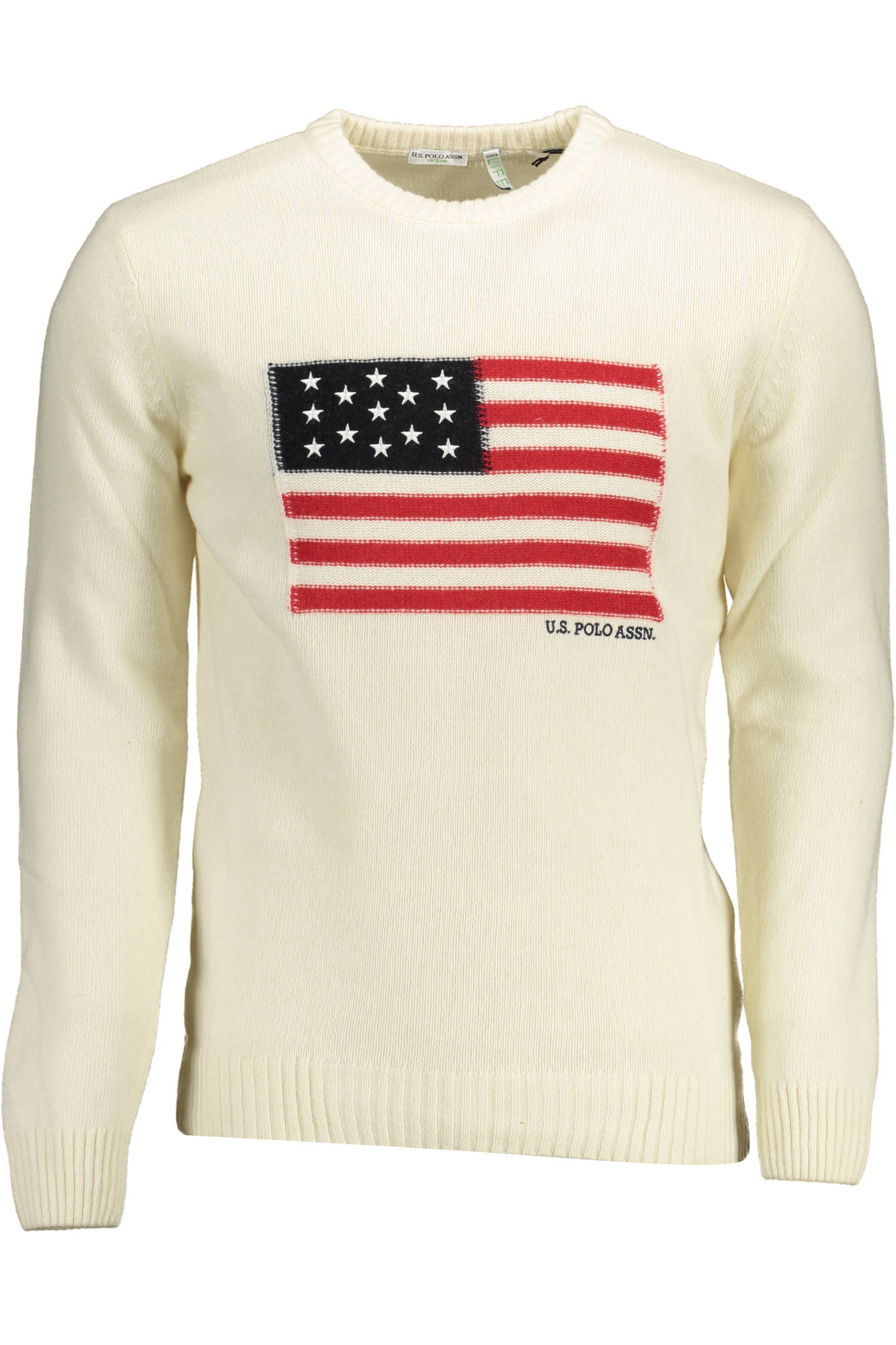 U.S. POLO ASSN. White Sweater - Fizigo